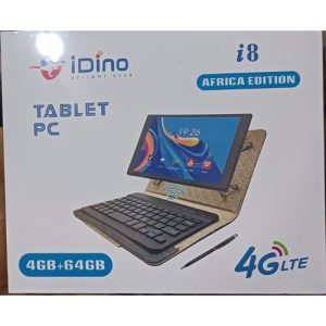 Idino Tablette Idino I8 - 8 Pouces - Ram 4 GB - Rom 64 GB - 1 Clavier + 1 antichoc Offert